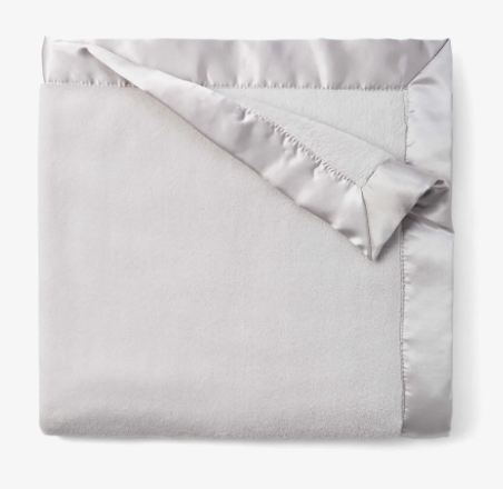 Grey Elegant Baby Large Blanket