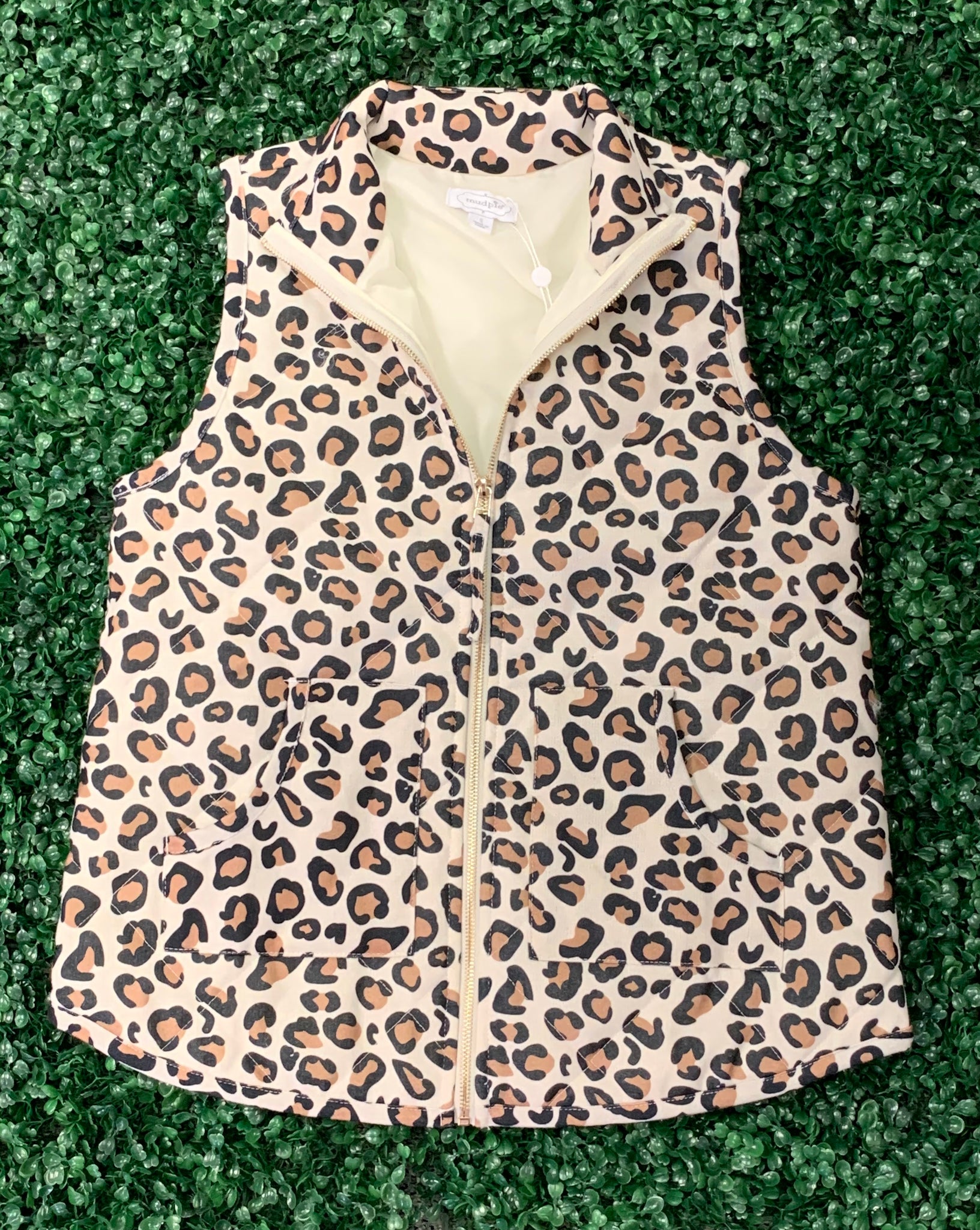 Leopard Brodie Vest