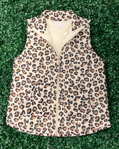 Leopard Brodie Vest