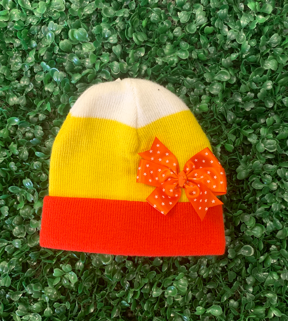 Candy Corn Infant Hat