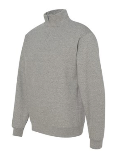 Oxford Grey Quarter Zip Sweatshirt