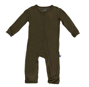 Bark Coverall with Zipper