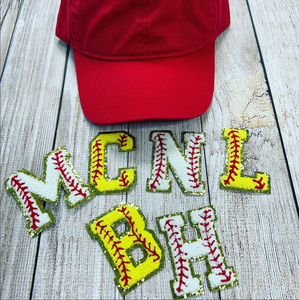 Baseball/Softball Letter Chenille Cap