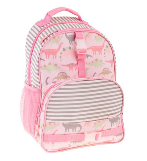 Pink Dino Backpack
