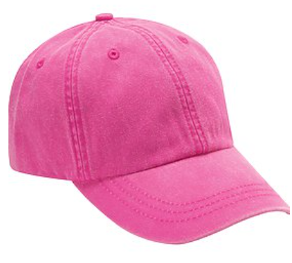 Neon Pink Chenille Cap