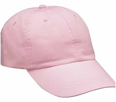 Pale Pink Chenille Cap